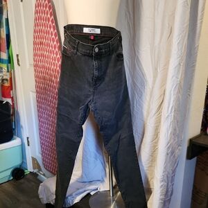 Tommy Jeans Black Denim Trousers